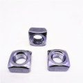 Stainless Steel Thread Slotted Castle Square Nuts